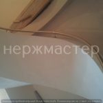 Перила із нержавійки для гвинтових сходів у Білій Церкві
