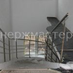 Перила із нержавійки для гвинтових сходів у Броварах